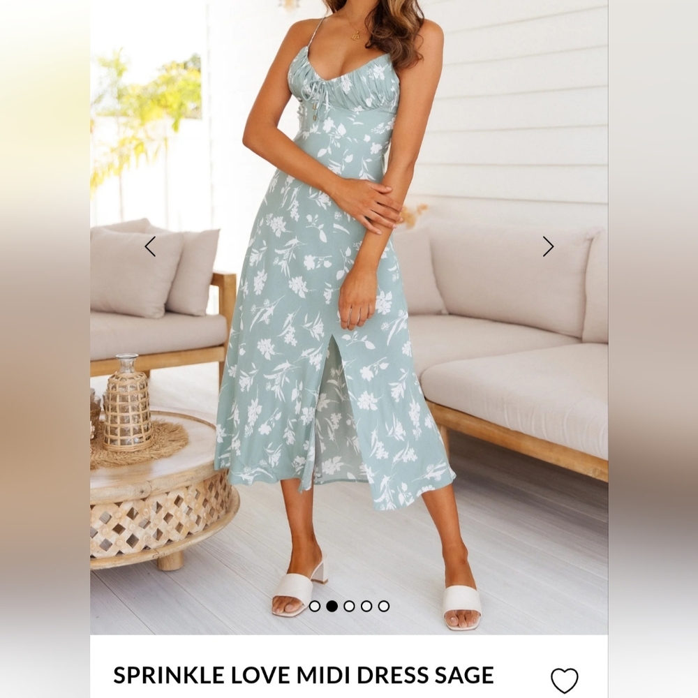 Hello Molly Sprinkle Love Midi Dress